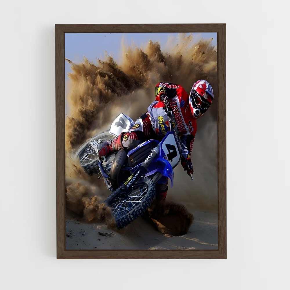 Poster Ride the Waves – affiche Motocross freestyle (vue 5)